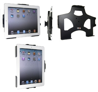 Brodit Passiv hållare med kulled, Apple iPad 2 (A1395, A1396, A1397)/3rd Gen (A1416, A1430, A1403)/4th Gen (A1458, A1459, A1460)/With Retina (Lightning Connector)