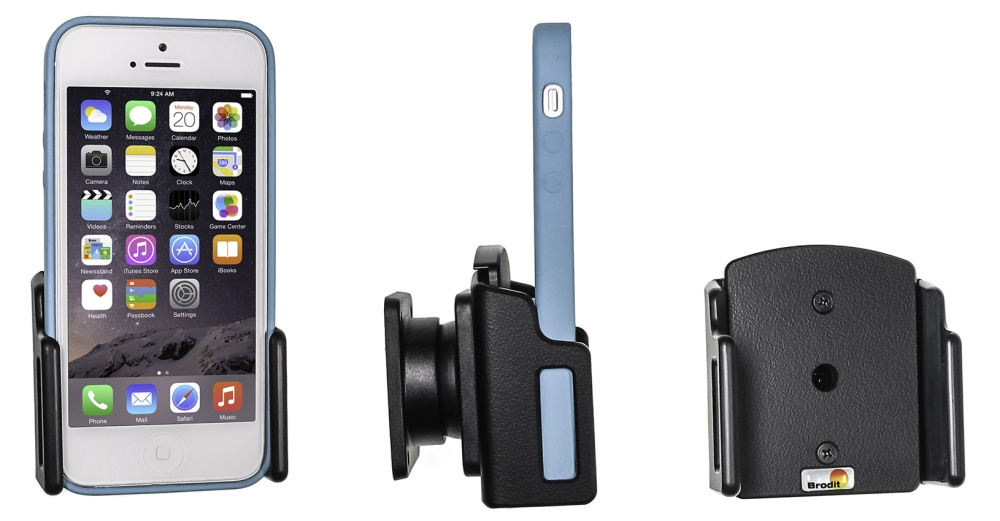 Brodit Passiv hållare med kulled, Apple iPhone 5/5C/5S/SE