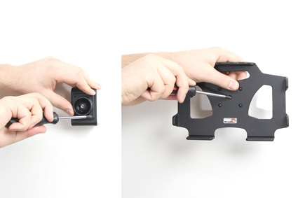 Brodit Passiv hållare med kulled, Apple iPad Mini (A1432, A1454, A1455)/2 (A1489, A1490, A1491)/3 (A1599, A1600)/Retina