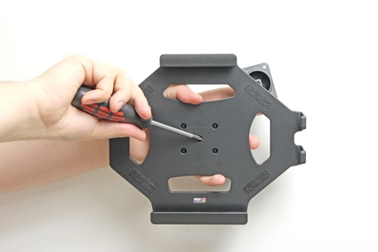 Brodit Passiv hållare med kulled, Apple iPad 5th Gen (A1822, A1823)/9.7 6th Gen (A1893, A1954)/9.7 New/Air (A1474, A1475, A1476)