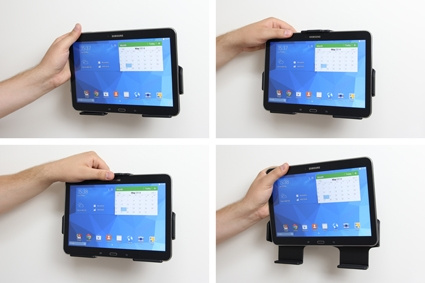 Brodit Passiv hållare med kulled, Samsung Galaxy Tab 4 10.1 SM-T530/SM-T531/SM-T535