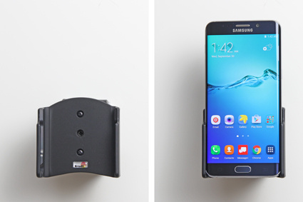 En passiv hållare för Samsung Galaxy S6 Edge+.