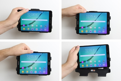 Brodit Passiv hållare med kulled, Samsung Galaxy Tab S2 8.0 SM-T713 /SM-T719 