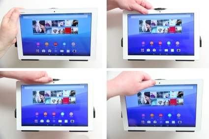 Brodit Passiv hållare med kulled, Sony Xperia Z4 Tablet 