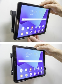 Brodit Passiv hållare med kulled, Samsung Galaxy Tab S3 9.7 SM-T820/SM-T825 