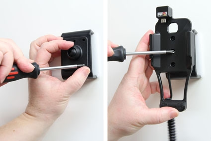 Brodit Aktiv hållare med cigg-kontakt, Nokia 225 