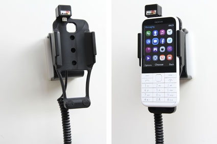 Brodit Aktiv hållare med cigg-kontakt, Nokia 225 