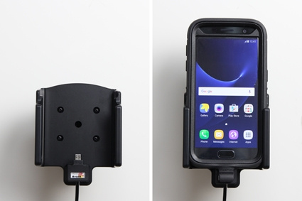 Brodit Aktiv hållare med cigg-kontakt, Samsung Galaxy S7 