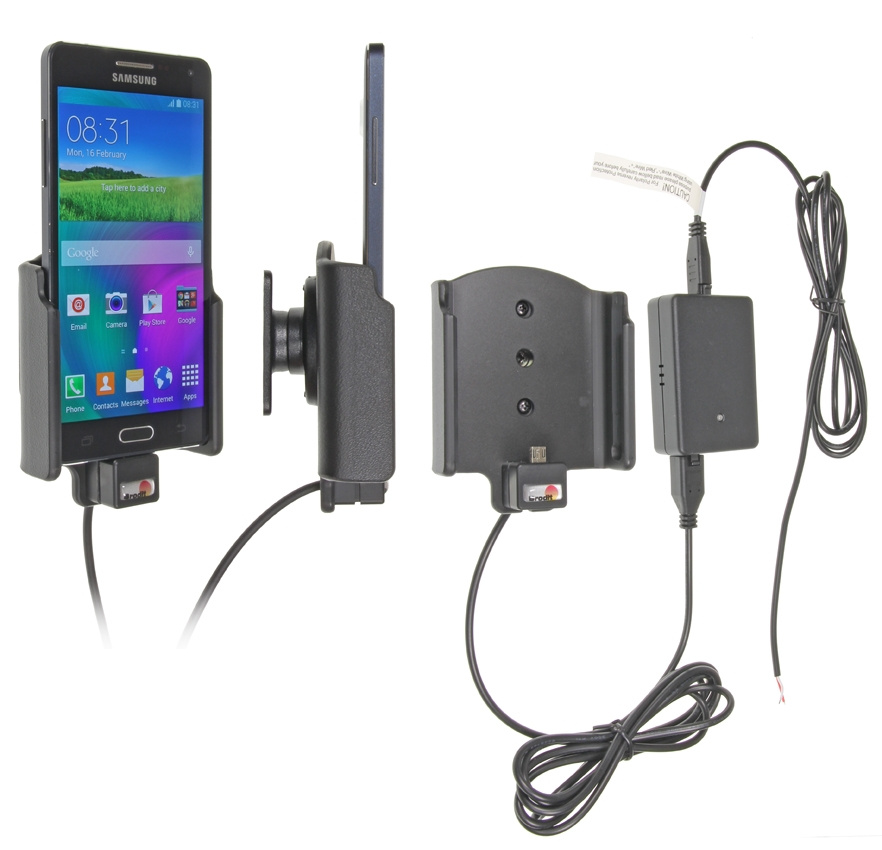 Brodit Aktiv hållare för fast installation, Samsung Galaxy A5 SM-A500/J3 2017 (J330F, J330G)