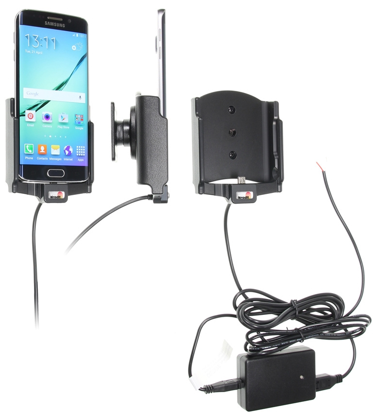 Brodit Aktiv hållare för fast installation, Samsung Galaxy S6 edge 