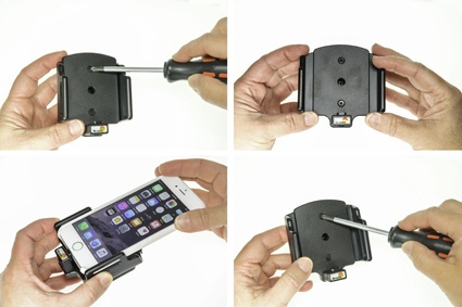 Brodit Hållare för Kabelanslutning, Apple iPhone 6S/7/8/SE 2nd Gen 2020/X/Xs