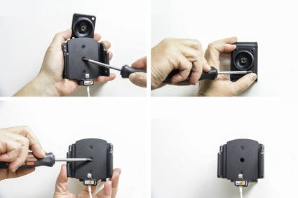 Brodit Hållare för Kabelanslutning, Apple iPhone 6S/7/8/SE 2nd Gen 2020/X/Xs