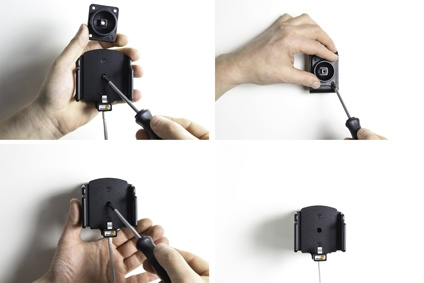 Brodit Hållare för Kabelanslutning, Apple iPhone 6/6S/7/8/SE 2nd Gen 2020/X/Xs