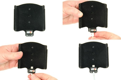 Brodit Hållare för Kabelanslutning, Apple iPhone 6S Plus/7 Plus/8 Plus/Xs Max