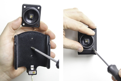 Brodit Hållare för Kabelanslutning, Apple iPhone X/Xs