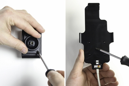 Brodit Hållare för Kabelanslutning, Apple iPhone X/Xs