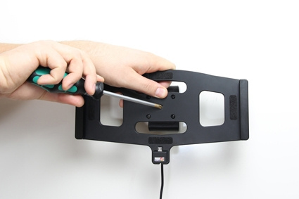 Brodit Aktiv hållare med USB-kabel och cigg-adapter, Samsung Galaxy Note 10.1 (2014 Edition) SM-P6000/SM-P6050