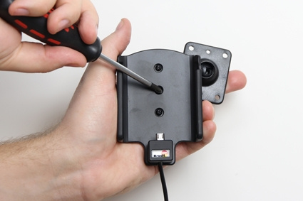 Brodit Aktiv hållare med USB-kabel och cigg-adapter, Samsung Galaxy A3 SM-A300 