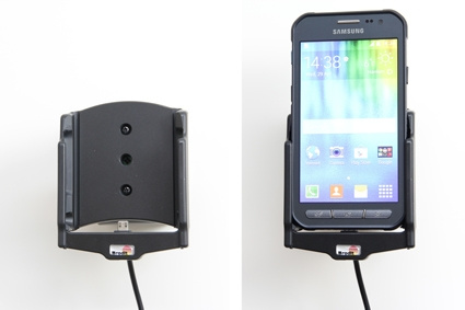 Brodit Aktiv hållare med USB-kabel och cigg-adapter, Samsung Galaxy Xcover 3 
