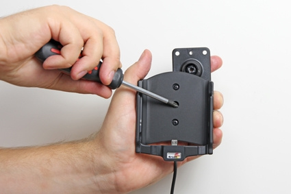 Brodit Aktiv hållare med USB-kabel och cigg-adapter, Samsung Galaxy S6 edge+ 