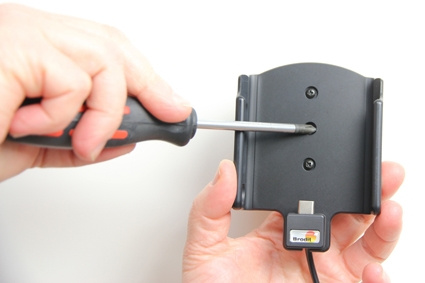 Brodit Aktiv hållare med USB-kabel och cigg-adapter, Samsung Galaxy A5 (2017) 