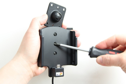 Brodit Aktiv hållare med USB-kabel och cigg-adapter, Motorola Moto G5 Plus 