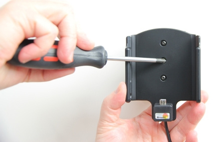 Brodit Aktiv hållare med USB-kabel och cigg-adapter, Motorola Moto G5 Plus 