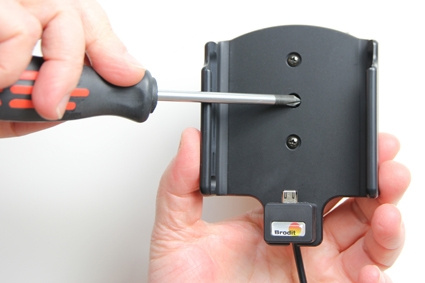 Brodit Aktiv hållare med USB-kabel och cigg-adapter, Samsung Galaxy Xcover 4 