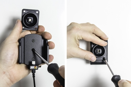 Brodit Aktiv hållare för fast installation, Apple iPhone 5/5C/5S/SE