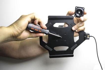 Brodit Aktiv hållare för fast installation, Apple iPad Air 2019/Air 3rd Gen (A2123, A2152, A2153, A2154)/Pro 10.5 (A1701, A1709)