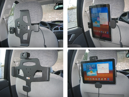 Brodit Hållare med nyckel-lås, Samsung Galaxy Tab 10.1 GT-P7500 