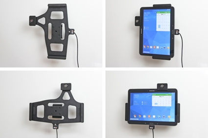 Brodit Hållare med nyckel-lås, Samsung Galaxy Tab 4 10.1 SM-T530/SM-T531/SM-T535