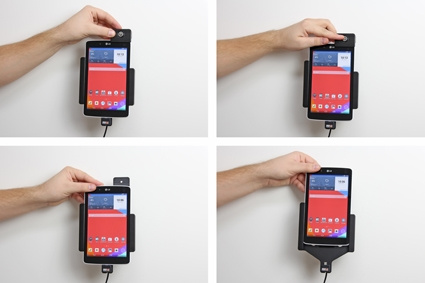 Brodit Hållare med nyckel-lås, LG G Pad 7.0 