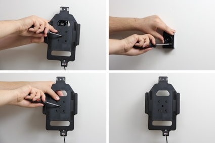 Brodit Hållare med nyckel-lås, Samsung Galaxy Tab E 8.0 