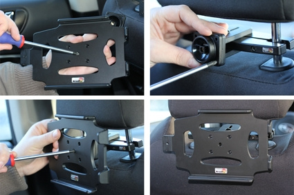 Brodit Hållare med nyckel-lås, Apple iPad Mini (A1432, A1454, A1455) 