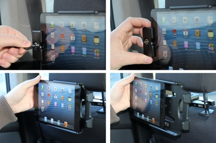 Brodit Hållare med nyckel-lås, Apple iPad Mini (A1432, A1454, A1455) 