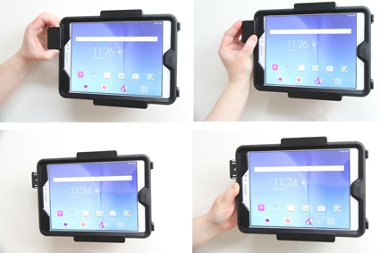 Brodit Hållare med fjäder-lås, Samsung Galaxy Tab A 9.7 