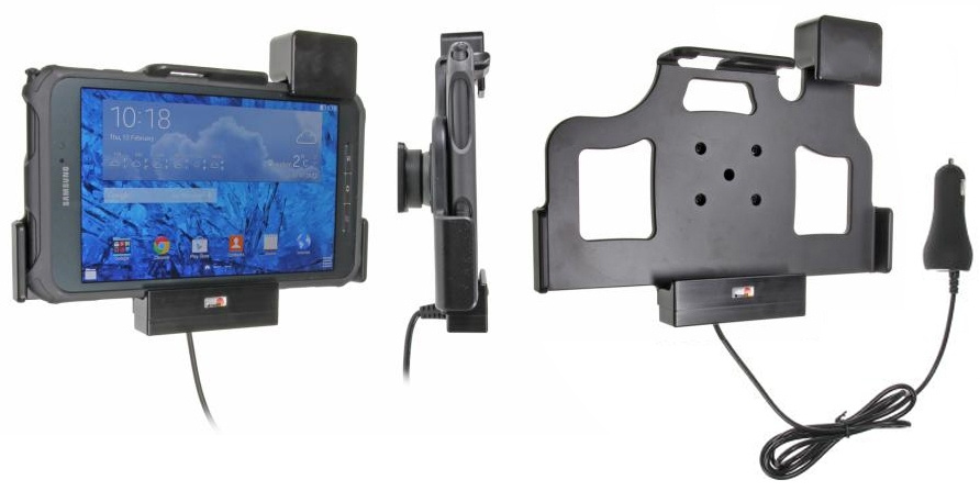 Brodit Hållare med fjäder-lås, Samsung Galaxy Tab Active 8.0 SM-T365 