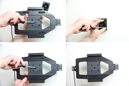 Brodit Hållare med fjäder-lås, Samsung Galaxy Tab E 9.6 