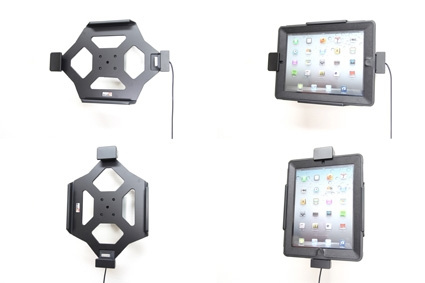 Brodit Hållare med fjäder-lås, Apple iPad 3rd Gen (A1416, A1430, A1403) 