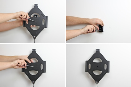 Brodit Hållare med nyckel-lås, Apple iPad Pro 12.9 (A1584, A1652, A1670, A1671) 