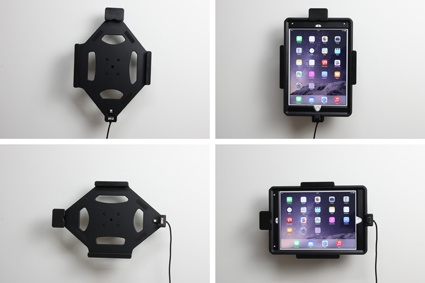 Brodit Hållare med fjäder-lås, Apple iPad Air 2 (A1566, A1567) 