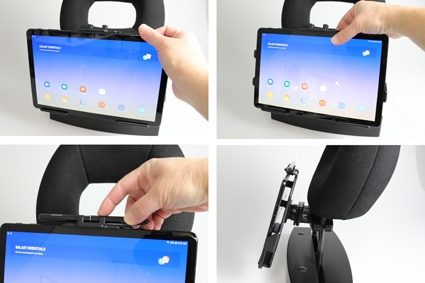 Brodit Passiv hållare med kulled, Samsung Galaxy Tab S4 10.5 SM-T830/SM-T835 