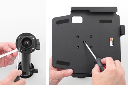 Brodit Passiv hållare med kulled, Samsung Galaxy Tab Active Pro T540/T545/T547/T547U 