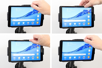 Brodit Passiv hållare med kulled, Huawei MediaPad M5 Lite 8