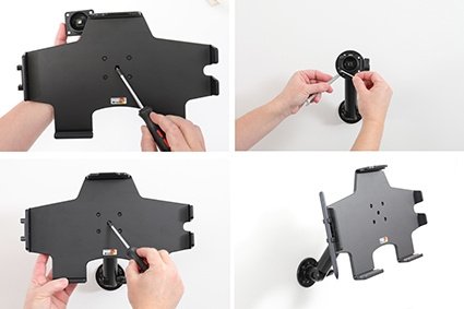 Brodit Passiv hållare med kulled, Samsung Galaxy Tab S7 FE SM-T733 