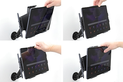 Brodit Passiv hållare med kulled, Samsung Galaxy Tab S7 FE SM-T733 