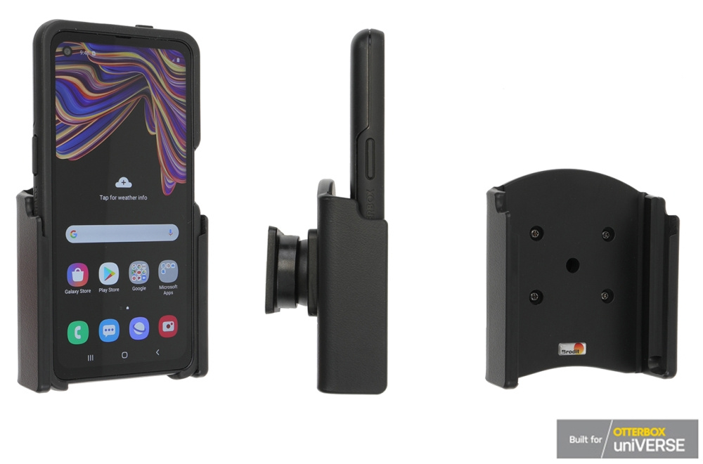 Brodit Passiv hållare med kulled, Samsung Galaxy Xcover Pro SM-G715 