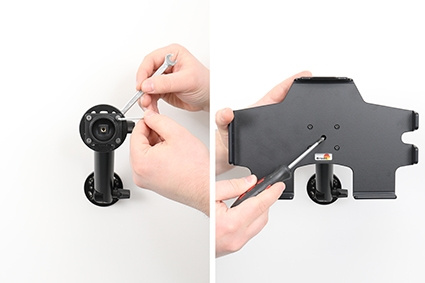 Brodit Passiv hållare med kulled, Samsung Galaxy Tab S9 FE SM-X51x 