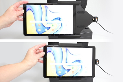 Brodit Aktiv hållare med cigg-kontakt, Samsung Galaxy Tab A 10.5 SM-T590/SM-T595 